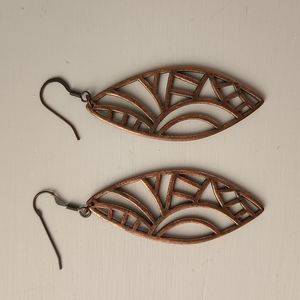 Copper Tone Earrings